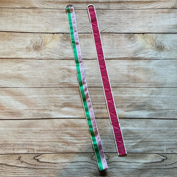 Ralph Lauren Kids Belt Set - Pink and Green - Picture 3 of 6